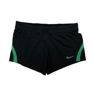 NWT Women's Nike Infiknit DRI-FIT Shorts - Small - Black / Green